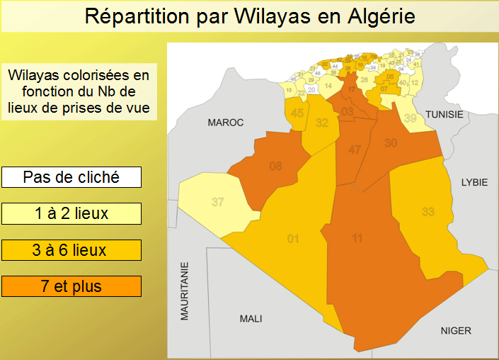 Carte wilaya