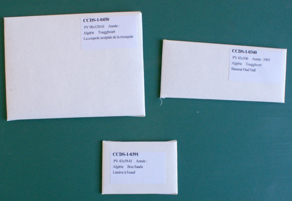 Le travail de numérisation